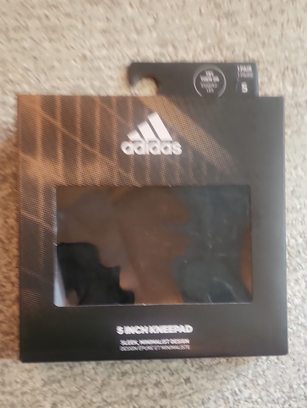 adidas Black 5-Inch Kneepad